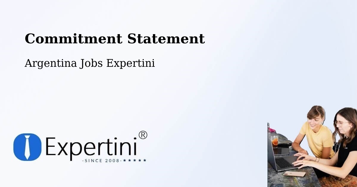 Corporate Commitment – Justo Daract - Argentina Jobs Expertini