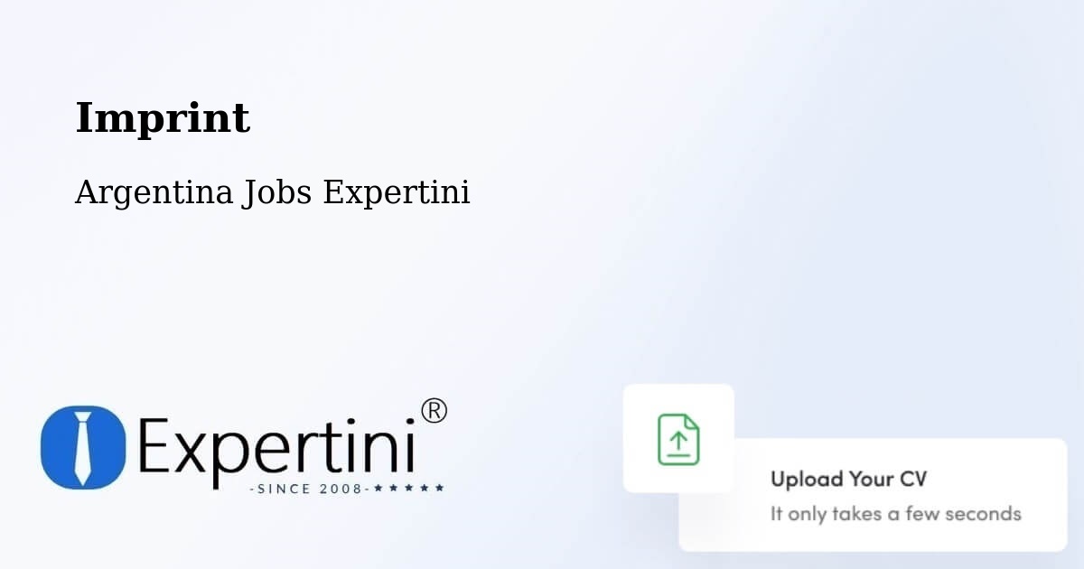 Imprint – Justo Daract - Argentina Jobs Expertini